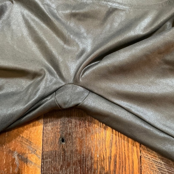 Spanx Faux Leather Leggings Black Pull-On High Rise Size medium - Picture 4 of 11